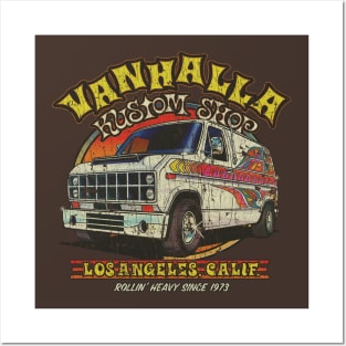 Vanhalla Kustom Shop 1973 Posters and Art